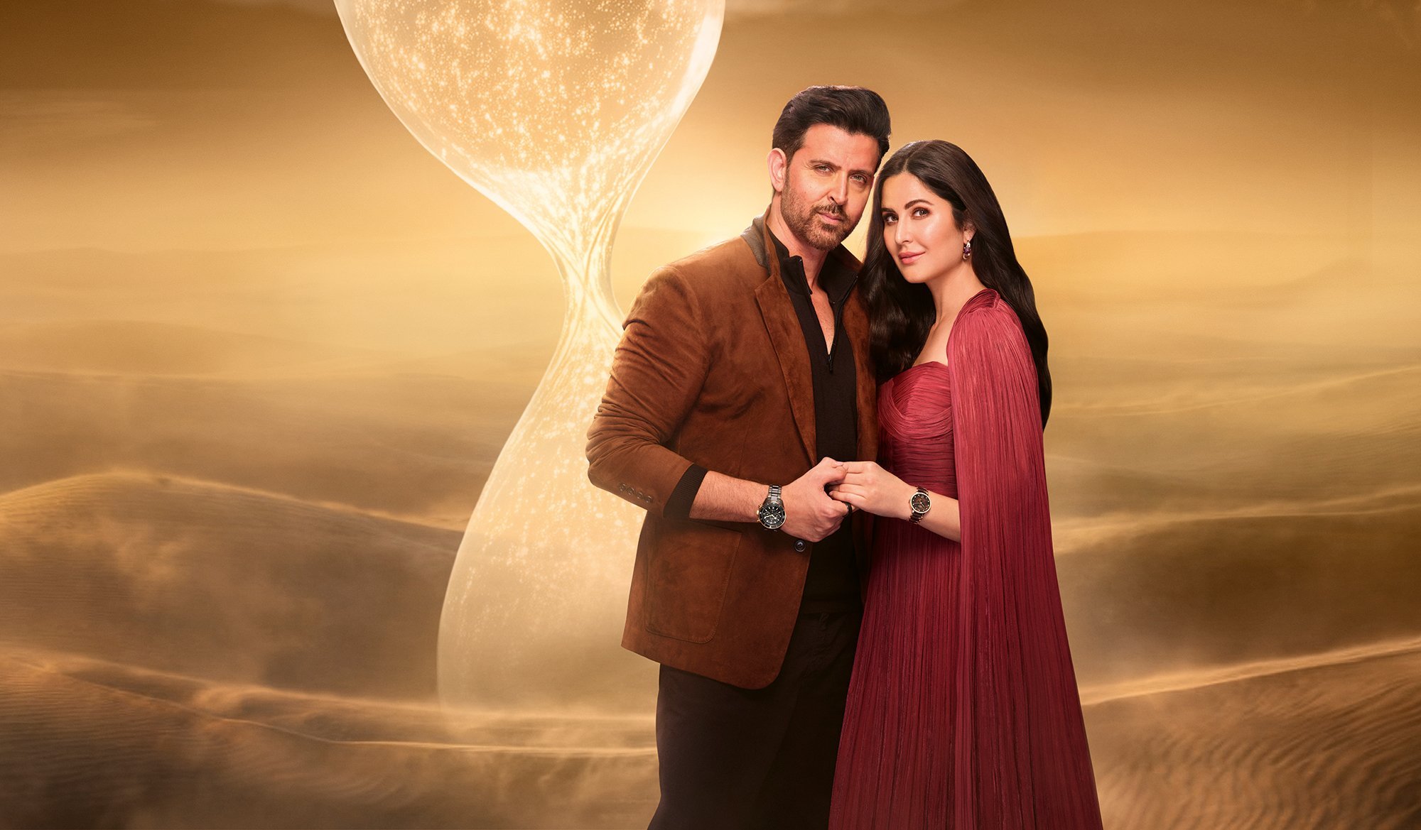 Katrina Kaif and Hrithik Roshan, personifying Rado's DNA