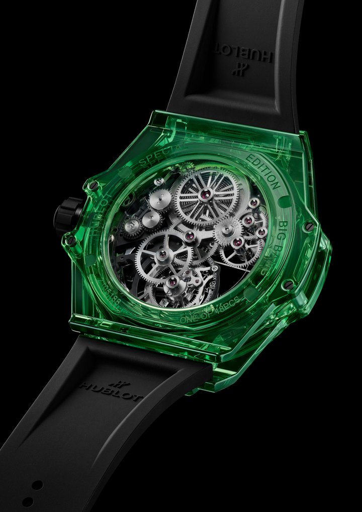 Hublot Big Bang Tourbillon Automatic Green SAXEM limited edition