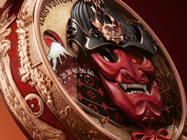Louis Vuitton Tambour Bushido Automata: an intricate watchmaking spectacle