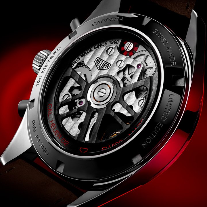 TAG Heuer introduces a limited Carrera with red dial