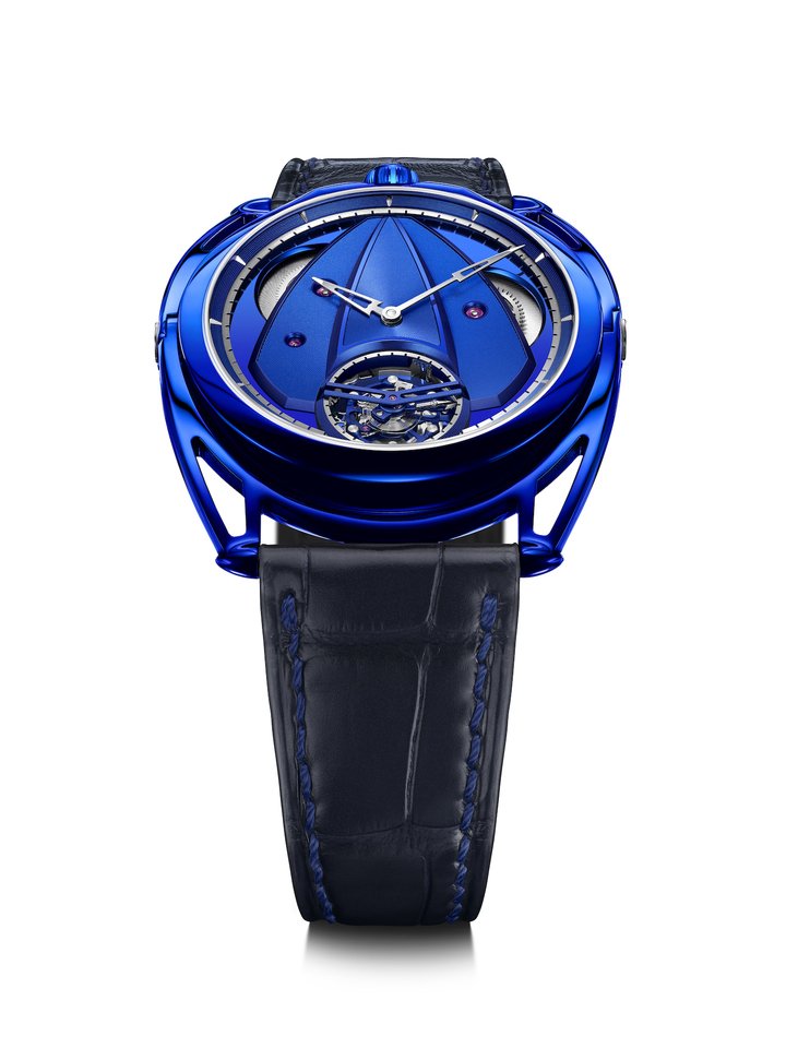 De Bethune celebrates its favourite colour with DB28xs Kind of Blue Tourbillon