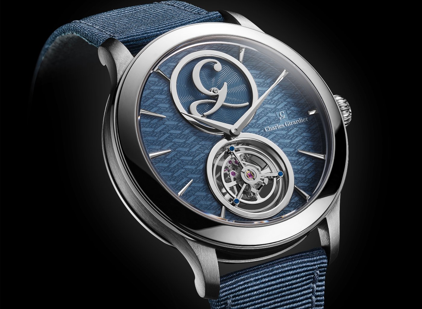 Introducing the Charles Girardier 1809 Cobalt Blue 41 mm