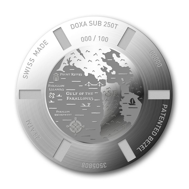 Doxa SUB 250T GMT ‘Great White' Topper Edition