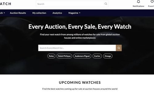 EveryWatch: a new frontier in Big Data for watch sales