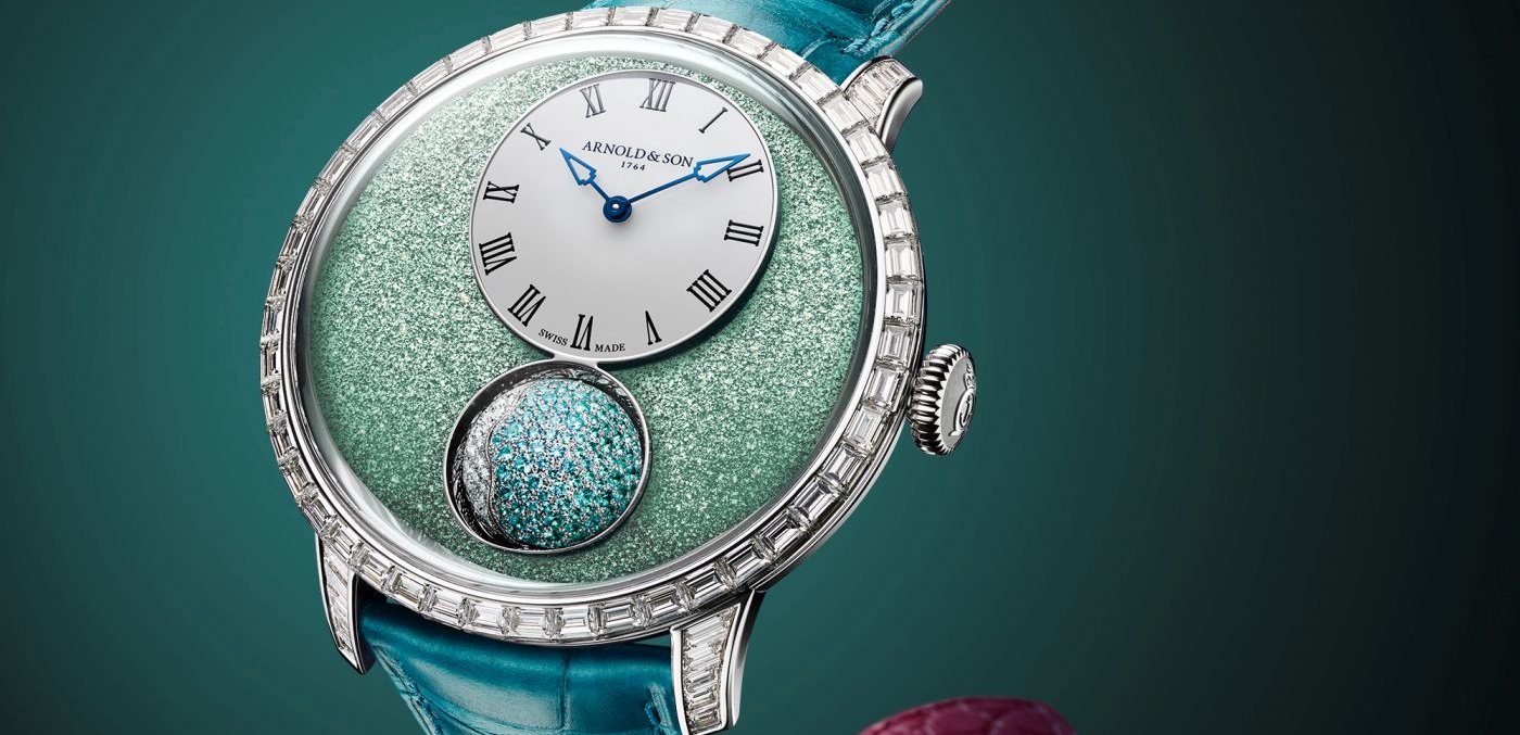 Arnold & Son's Luna Magna Ultimate II: A lagoon-blue moon