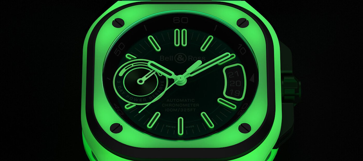 Bell & Ross BR-X5 Green Lum