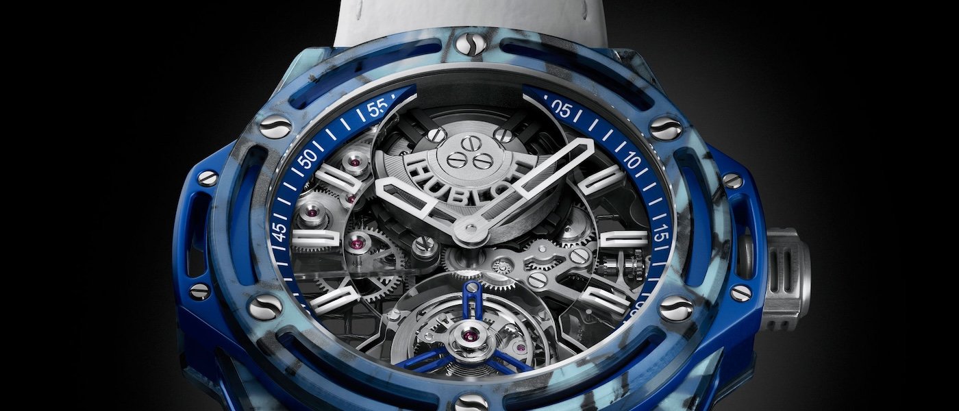 Hublot pays tribute to Novak Djokovic's 101 tournament victories