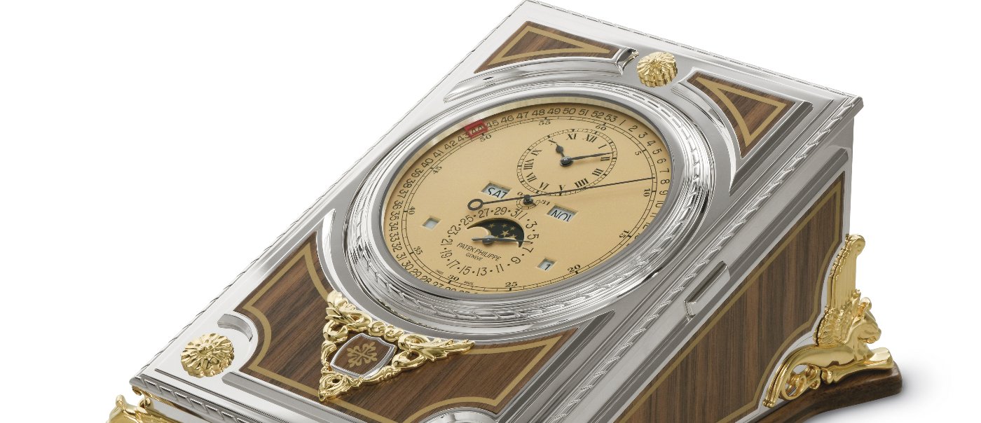 Patek Philippe's Complicated Desk Clock fetches CHF 9.5 million at Only Watch 2021