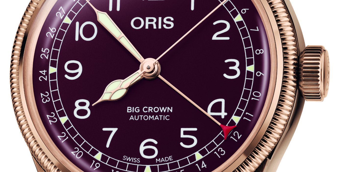 Oris presents new bronze versions of the Big Crown Pointer Date