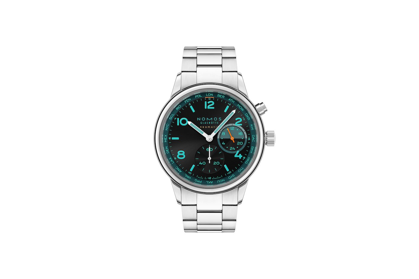 Nomos Glashütte Presents the Night Navigation Worldtimer Series