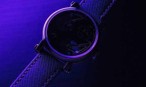 Speake Marin unveils the Openworked Tourbillon Purple Hour