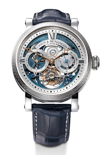 Grieb & Benzinger's Blue Merit celebrating A Lange & Söhne's 20th relaunch anniversary