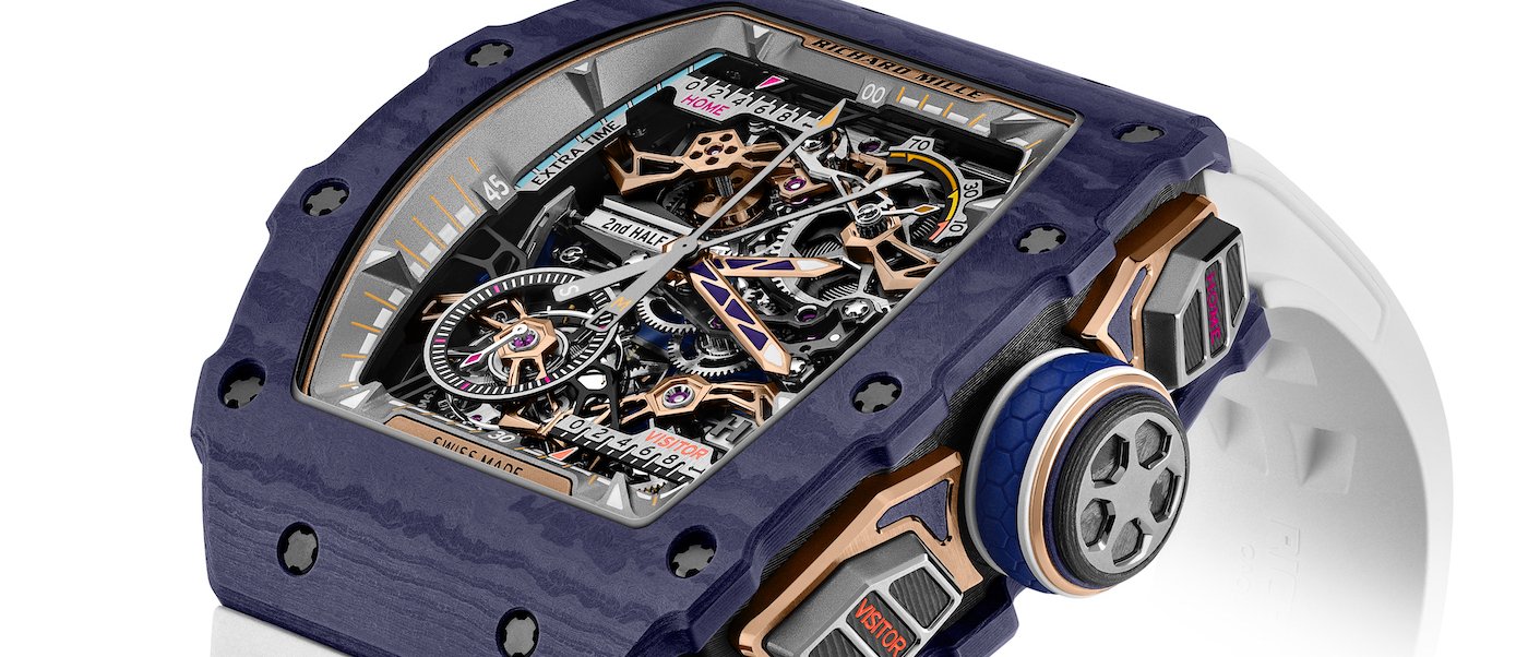 Richard Mille unveils the RM 41-01 Tourbillon Soccer with unprecedented innovations