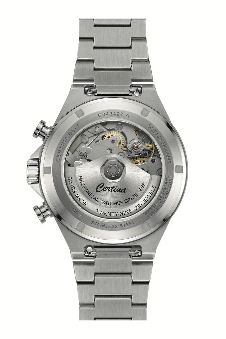 Certina's padel-inspired DS-7 Chrono Auto high-impact sports watch