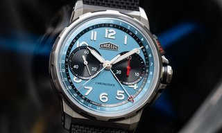 Angelus introduces the Chronodate Titanium Storm Blue Edition