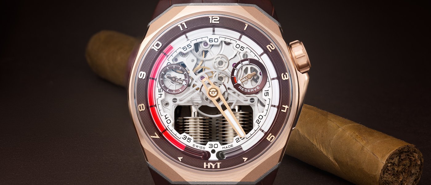 HYT watches and Hulecos: when fluid meets air