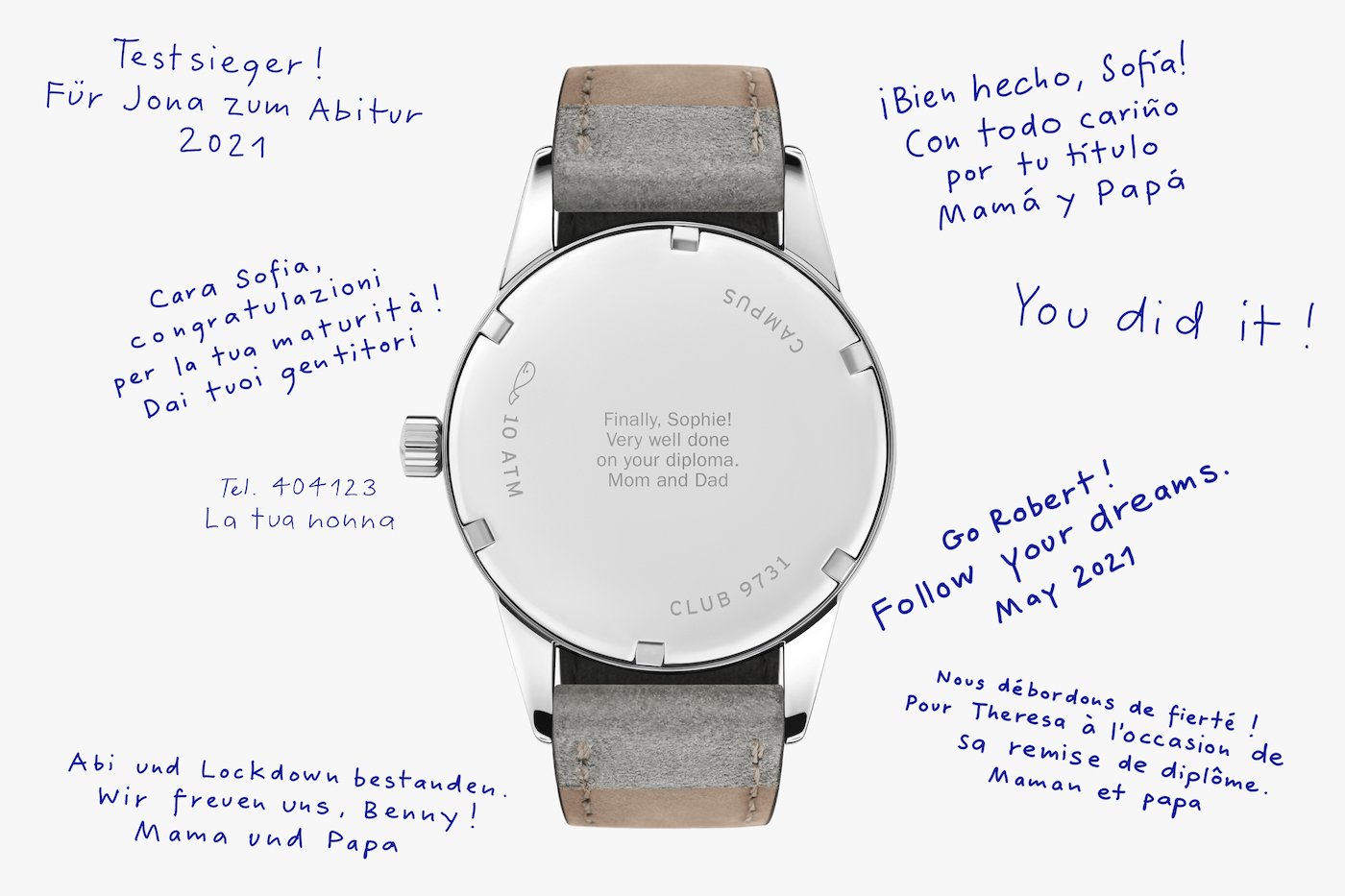 Nomos: new watches for graduation