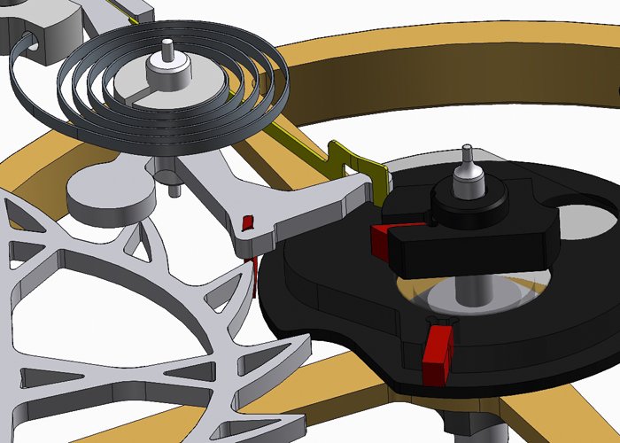 Pivoted Detent Escapement