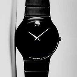 MOVADO - “The Black Sapphire Museum Watch”