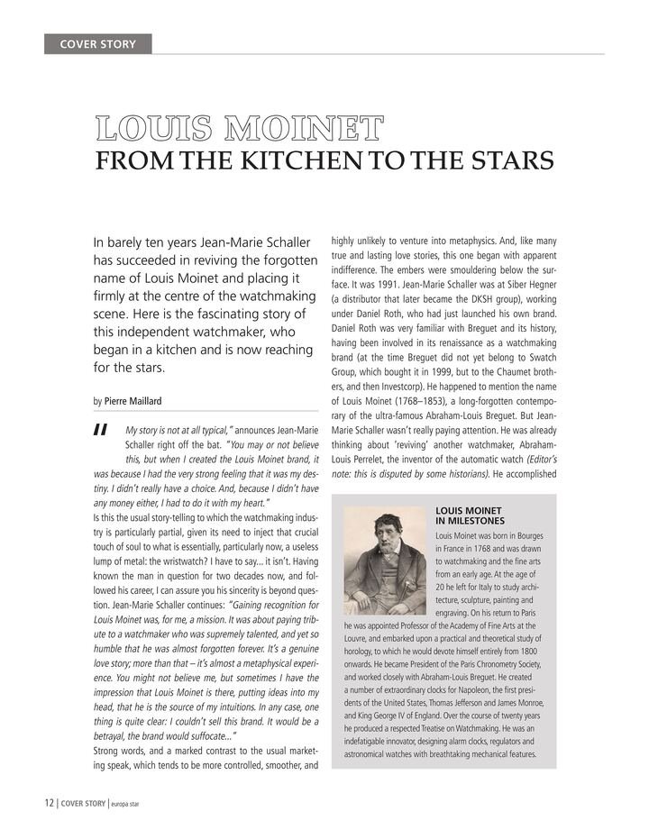 Jean-Marie Schaller among the stars