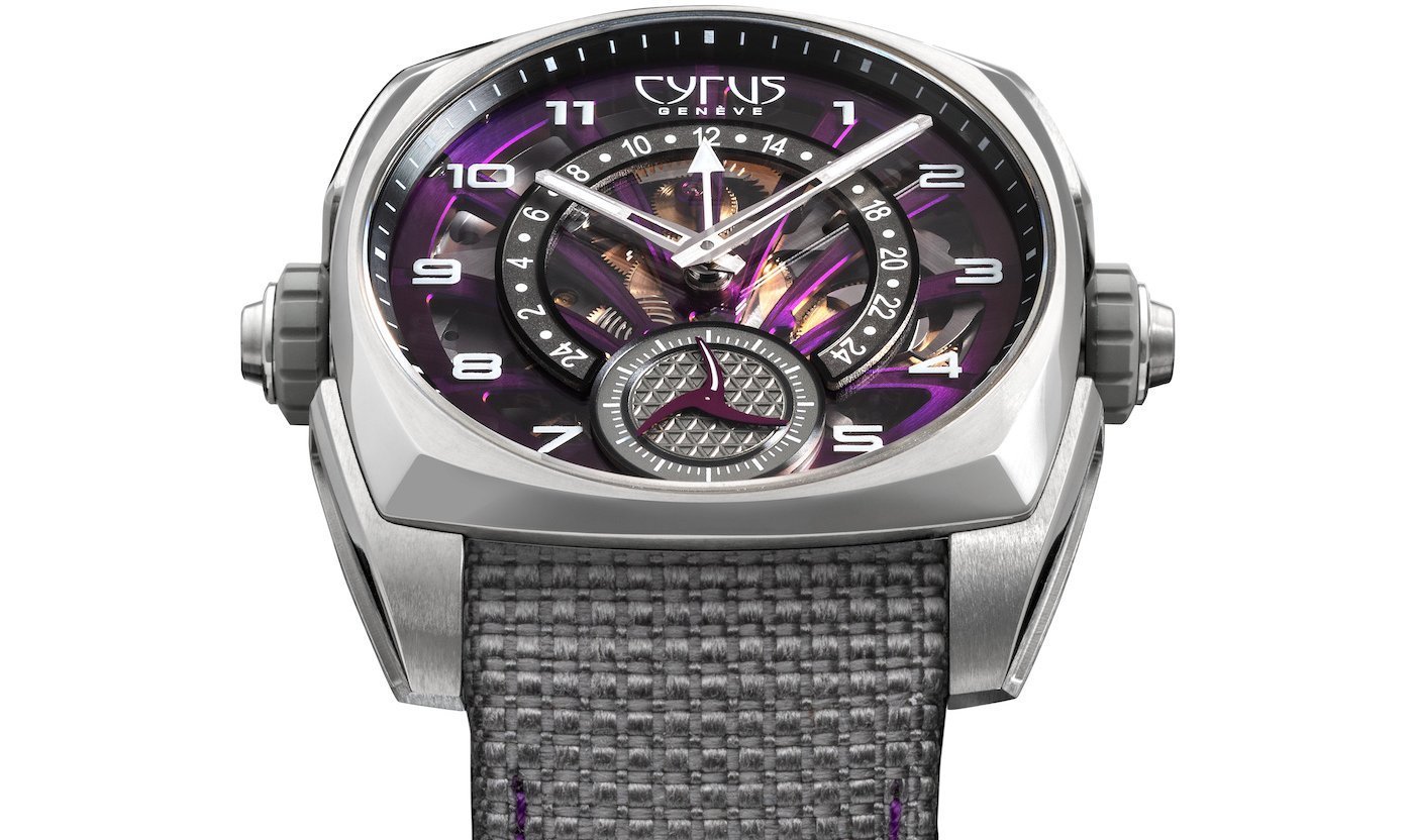 Cyrus Genève adds the Klepcys GMT Retrograde Royal Purple edition