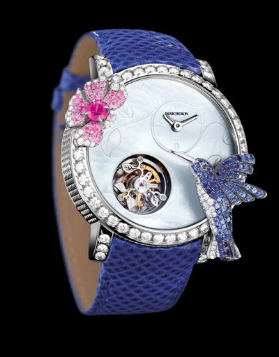 Boucheron's new Hibiscus Tourbillon