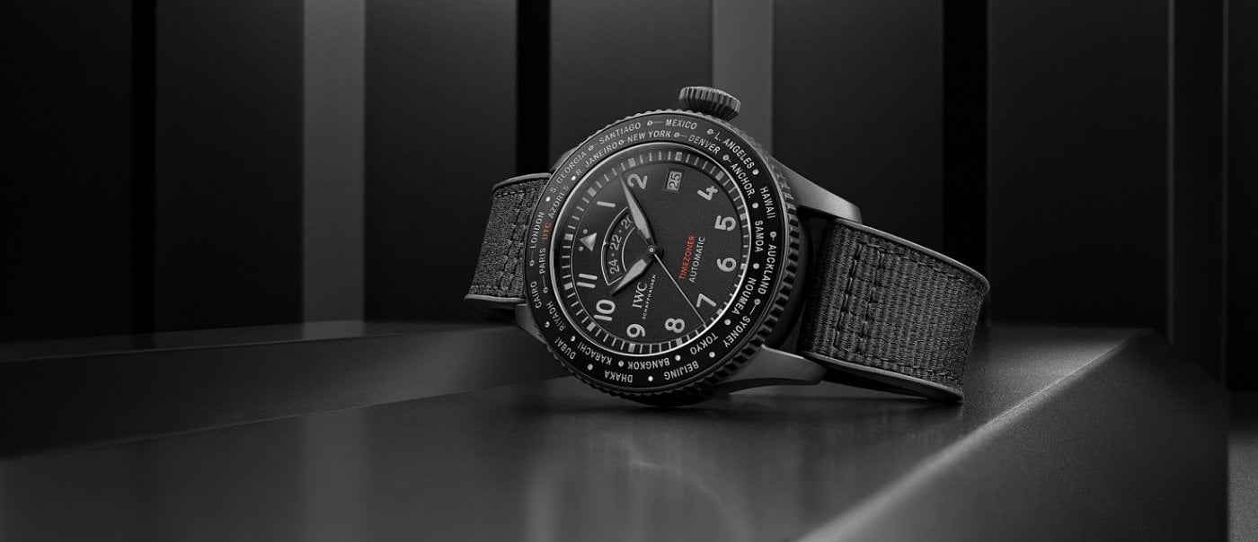 IWC launches Top Gun Pilot's watches in Ceratanium®