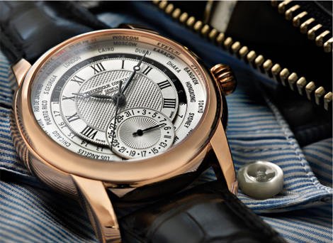 CLASSICS MANUFACTURE WORLDTIMER by Frédérique Constant