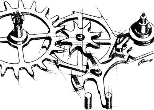 Echappement co-axial