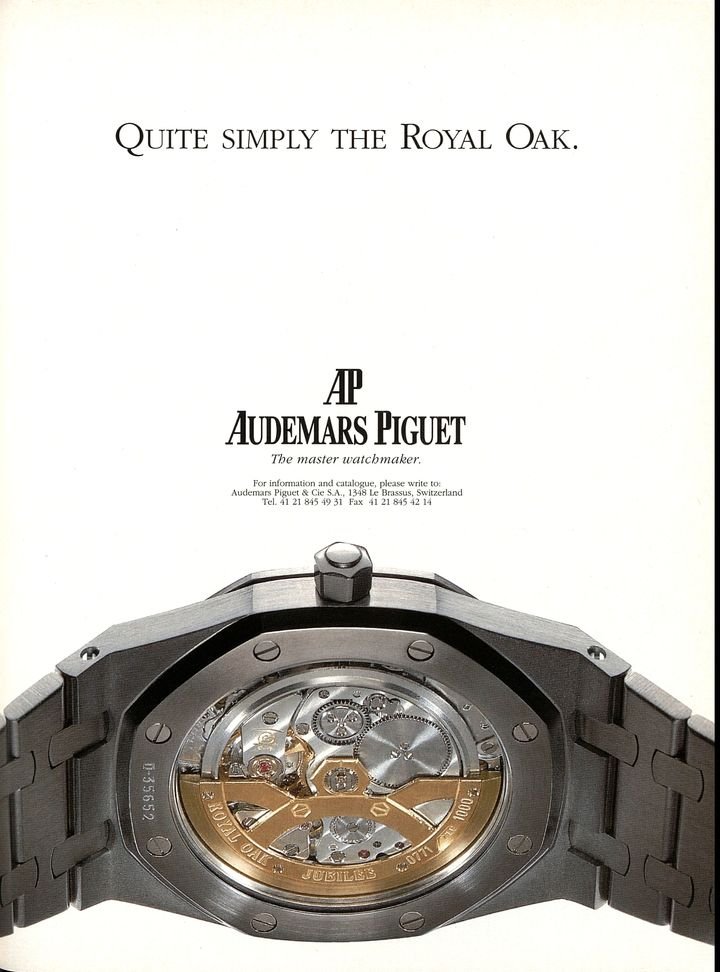 An iconic watch in Europa Star's archives: the Royal Oak