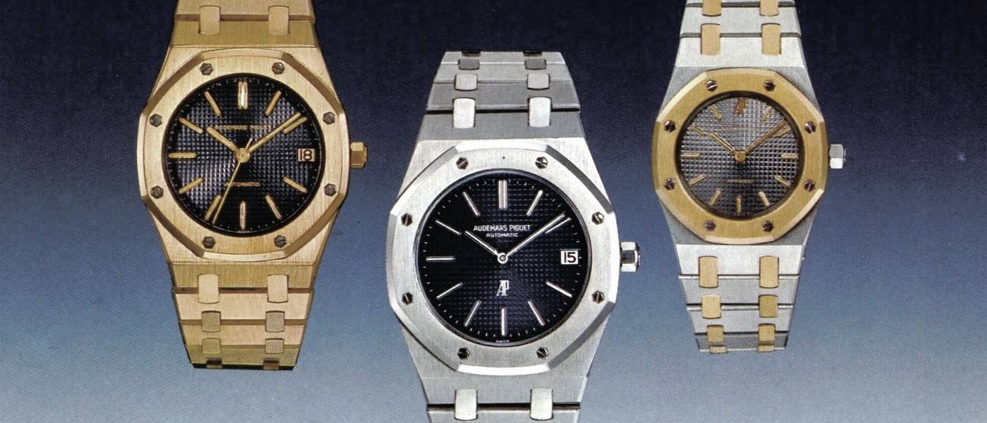 An iconic watch in Europa Star's archives: the Royal Oak