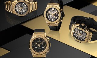 Hublot's new take on yellow gold