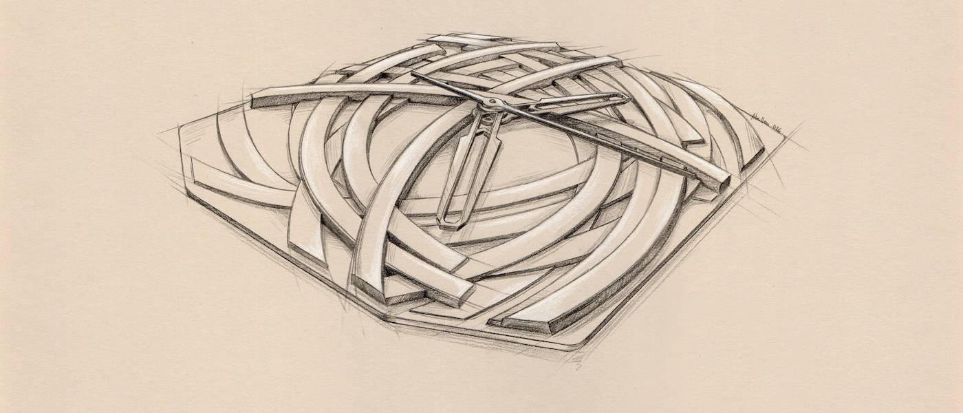 Alto x Bernar Venet: translating monumental art into watchmaking