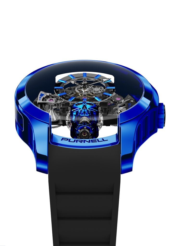 Purnell unveils the new Escape Skull in striking Titanium Blue Max