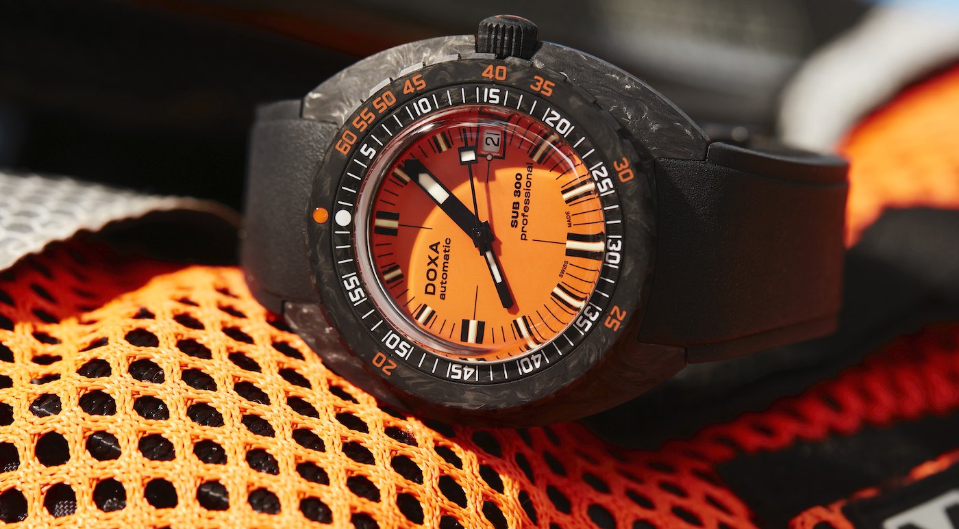 The Doxa SUB 300 carbon COSC embraces new colours