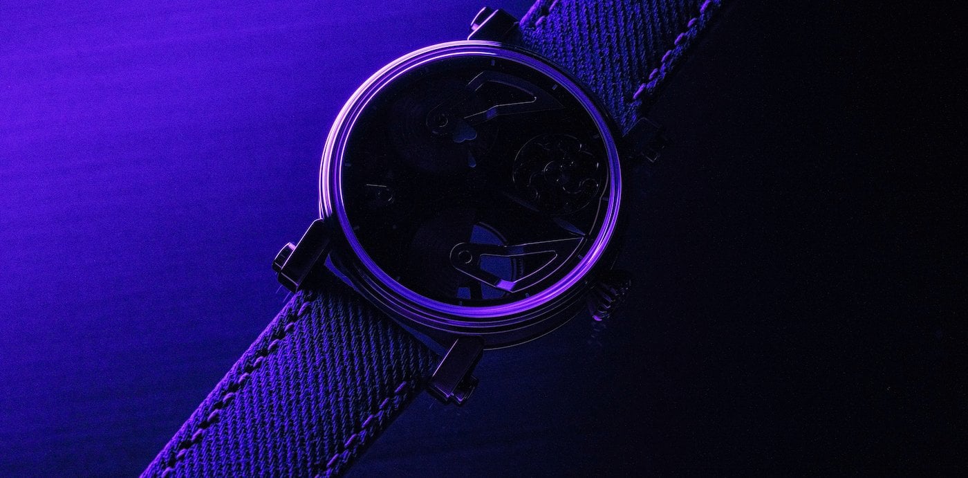 Speake Marin unveils the Openworked Tourbillon Purple Hour