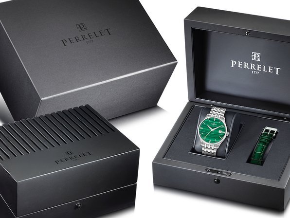 Perrelet unveils new Weekend Malachite