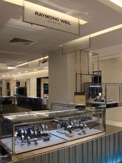 Raymond Weil at Printemps Haussmann, Paris