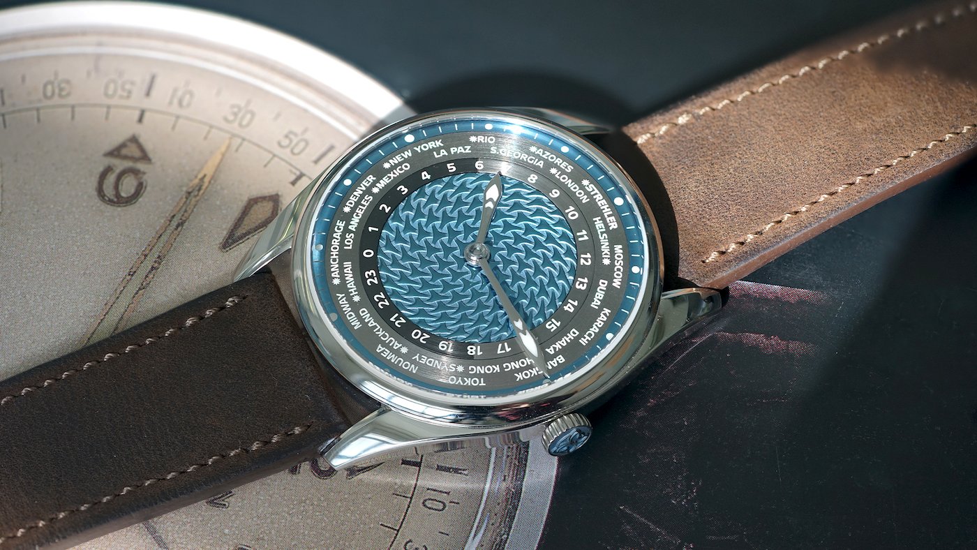 Strehler introduces its second model with the Säntis world timer