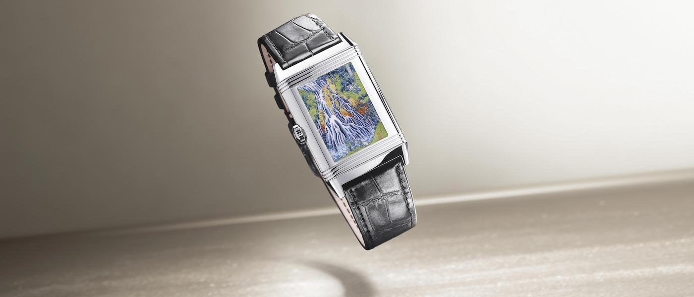 Jaeger-LeCoultre's subtle Reverso Tribute Enamel Hokusai