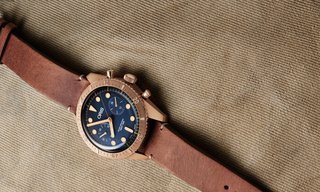 Oris Releases Special Carl Brashear Chronograph in Bronze