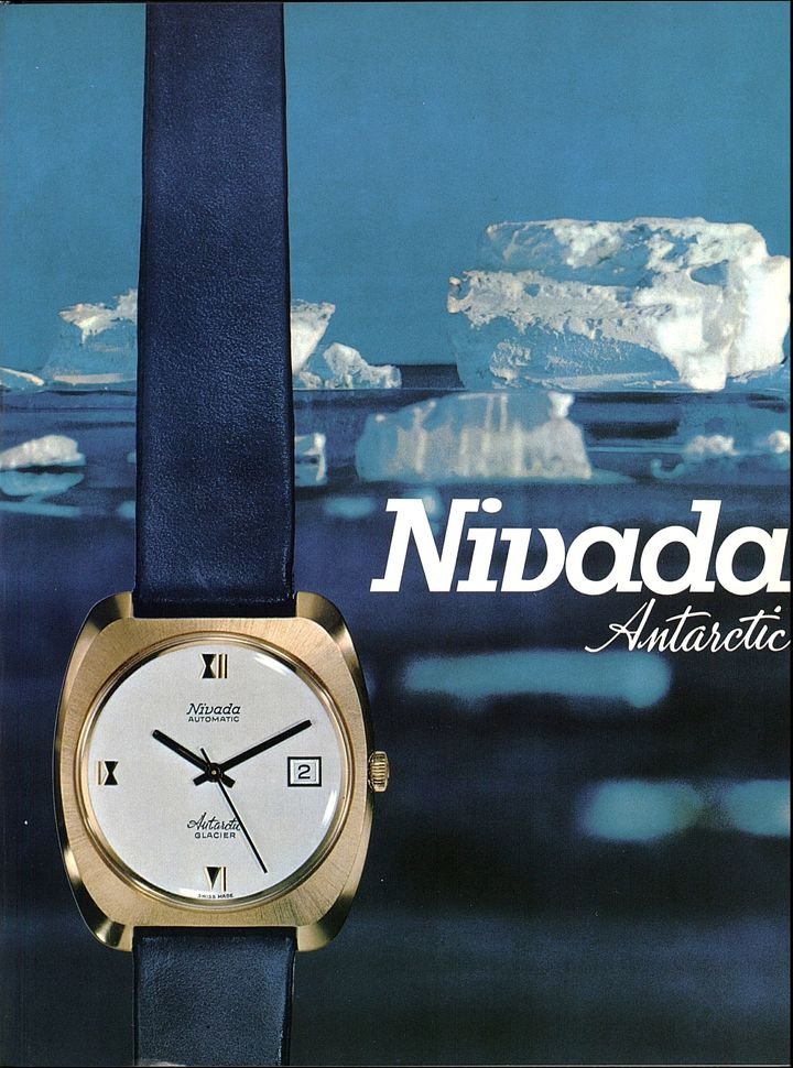 Advertisement for the Nivada Antarctic in 1967 in Europa Star