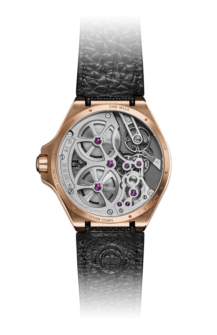 Armin Strom introduces new Mirrored Force Resonance in 18K rose gold