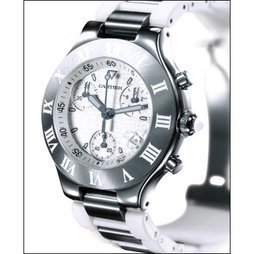 21 CHRONOSCAPH BLANCHE by Cartier