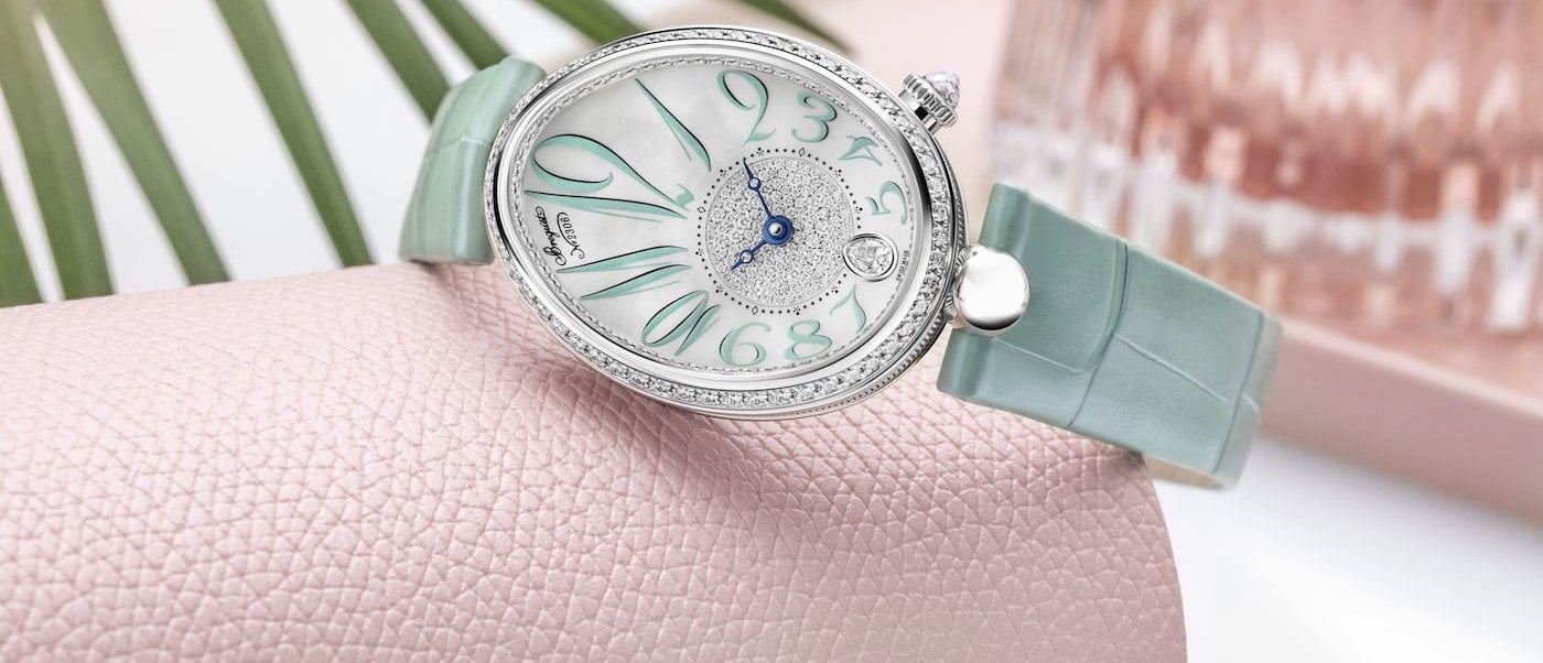 Breguet's Reine de Naples now in mint green