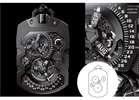 Urwerk - UR-1001 Zeit Device, “the mothership”