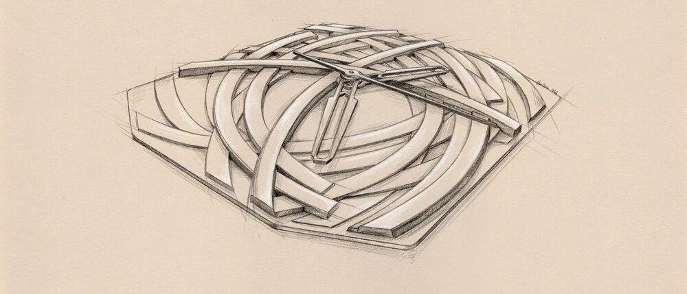 Alto x Bernar Venet: translating monumental art into watchmaking