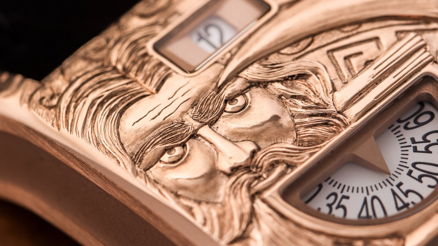 Chronoswiss Neo Digiteur Chronos - time carved in gold