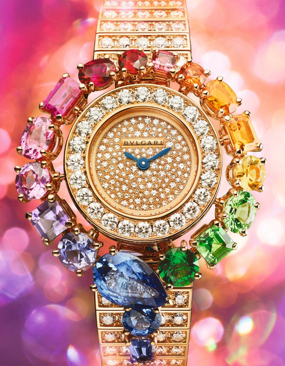 Bulgari introduces Rainbow and Colour Wave Serpenti watches