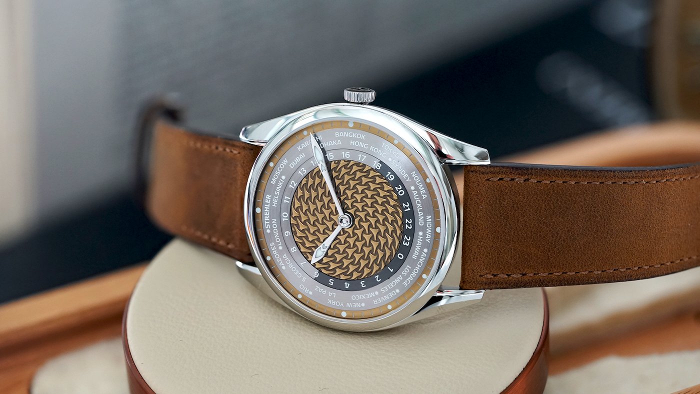 Strehler introduces its second model with the Säntis world timer